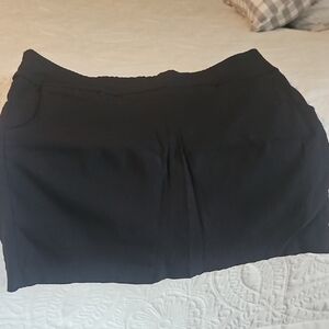Classic Black Women's Skort